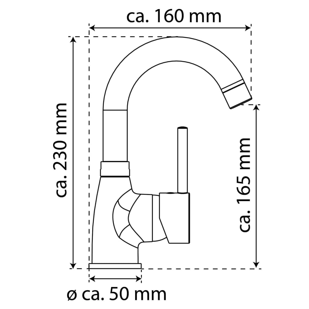 EiSl EiSly Waschlebemischer Futura mit Presse Drain Chrom -gelenkt