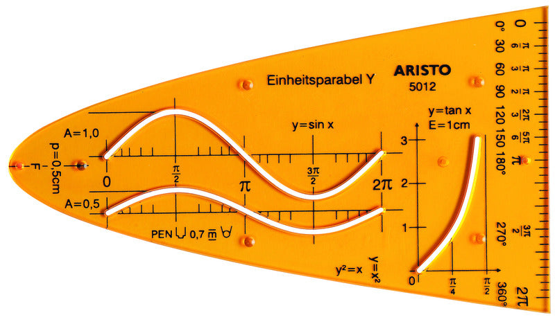 Aristo Aristo AR-5012 Einheit Parabolische Vorlage y