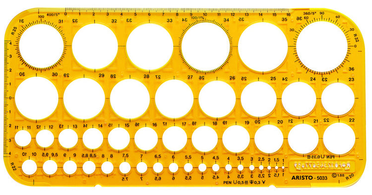 Aristo Aristo AR-5033 Circhs Templon 1-36 mm 45 Circs