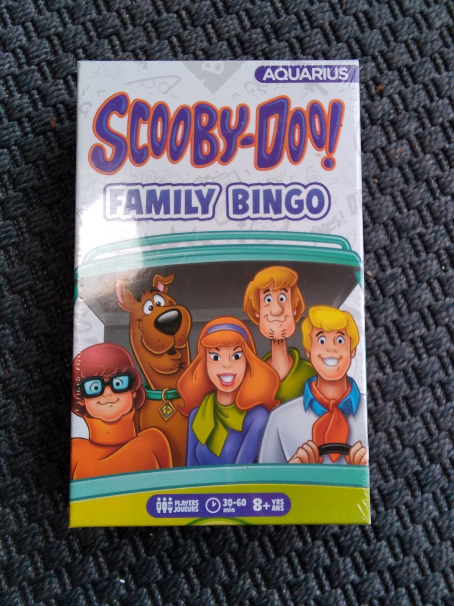 Aquarius Scooby-Doo Brettspiel Familien-Bingo *englische Version*