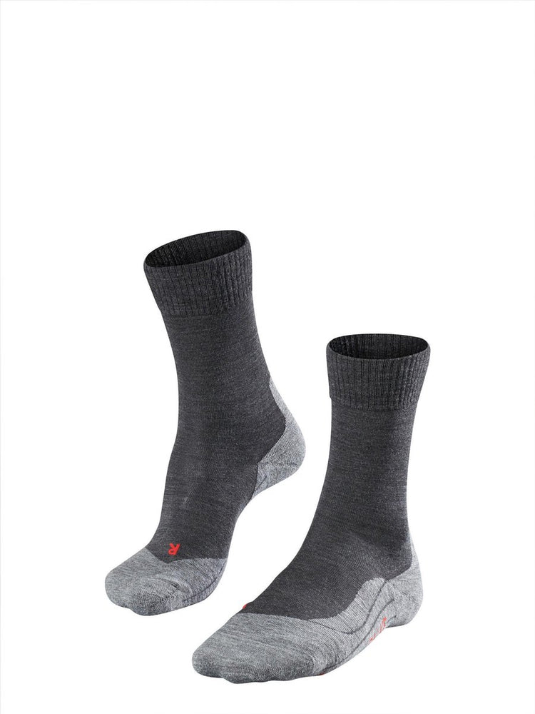 Falke TK5 Anti-Blister Wandersocken aus dünnem Woll-Funktionsmaterial Herren grau - Größe 46-48