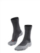 Falke TK5 Anti-Blister Wandersocken aus dünnem Woll-Funktionsmaterial Herren grau - Größe 46-48