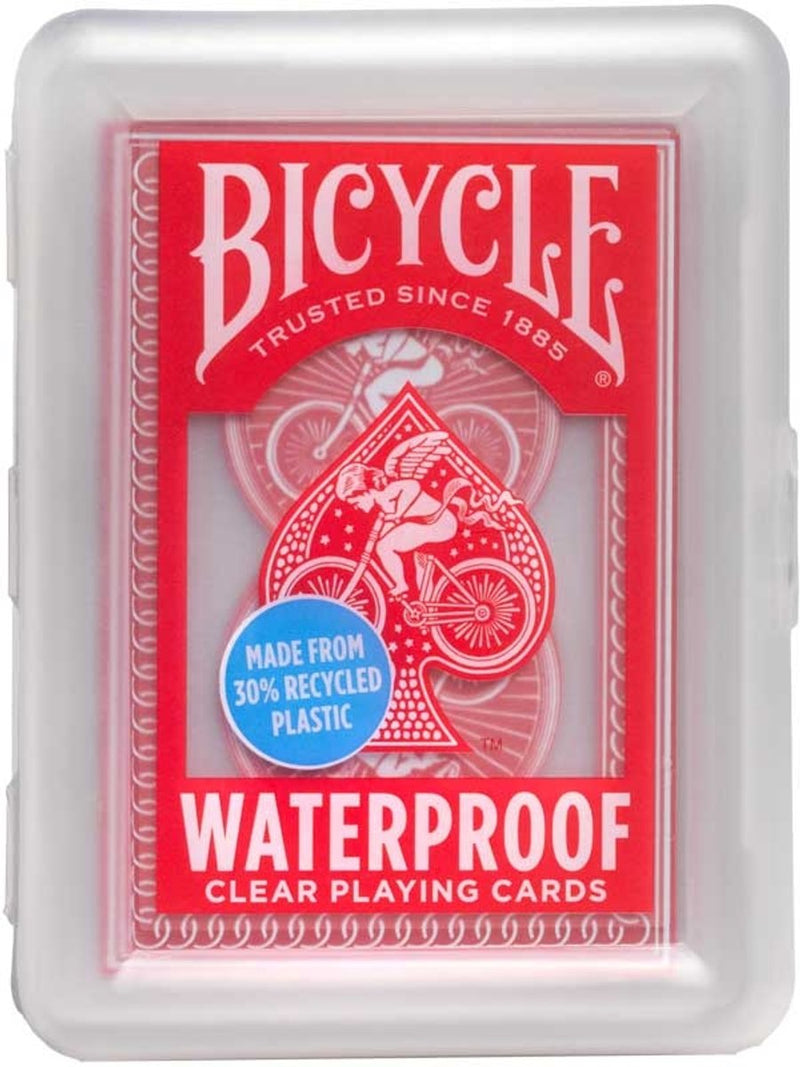 Bicycle® wasserdicht – wasserfeste Spielkarten aus Kunststoff – Aufbewahrungsbox aus Kunststoff – Sommerspielzeug