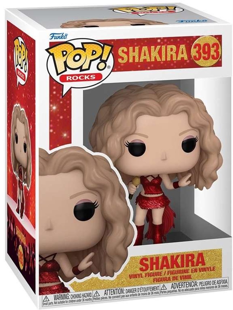 Funko Pop rockt: Shakira Super Bowl Pop #393