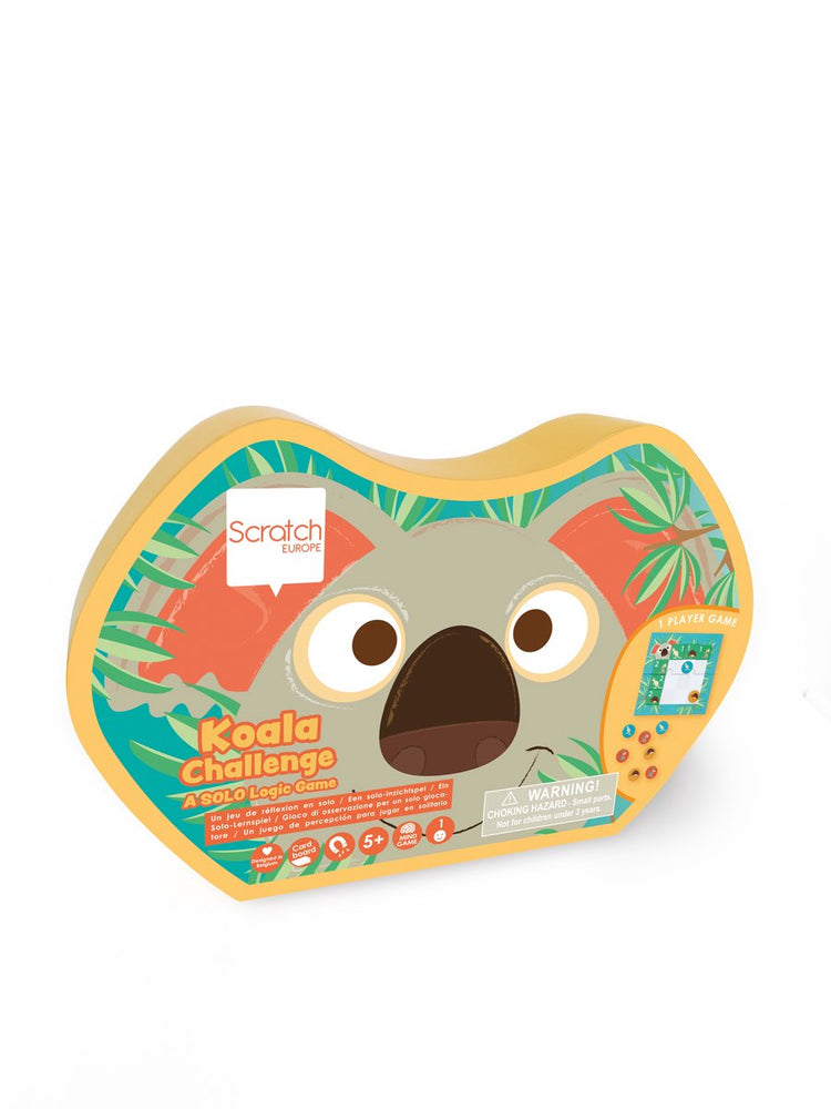 Lernpädagogisches Scratch-Spiel – Koala-Herausforderung – Solo-Erkenntnisspiel mit 30 Aufgaben – 5 Jahre