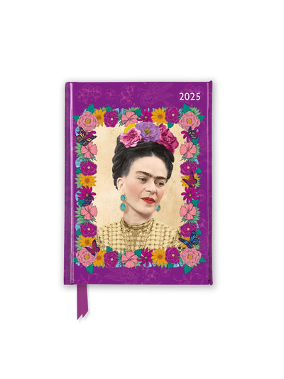 Frida Kahlo 2025 Luxus-Taschenkalenderplaner – Wochenansicht