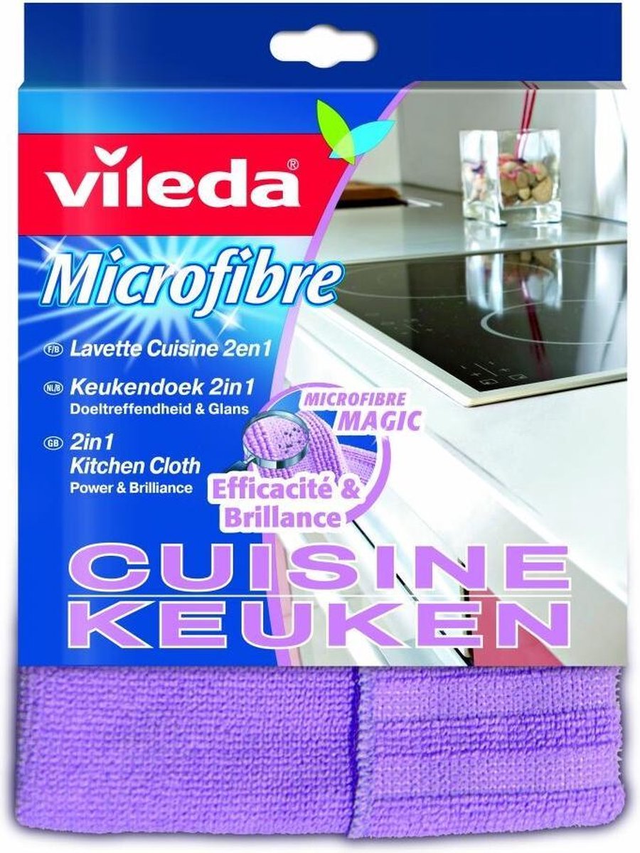 Vileda 2w1 – Küchentuch – Mikrofaser – Powerzone