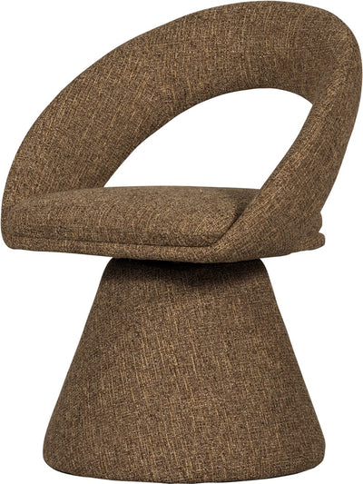 Woood Winter drehbarer Esszimmerstuhl – Sandmelange – 80 x 63 x 57