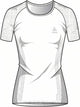 Odlo Sportshirt Performance X-Light Damen - Farbe Weiß - Größe XL