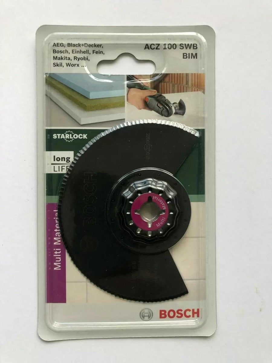 Bosch BIM-Segmentklinge mit Wellenschliff, 100 mm