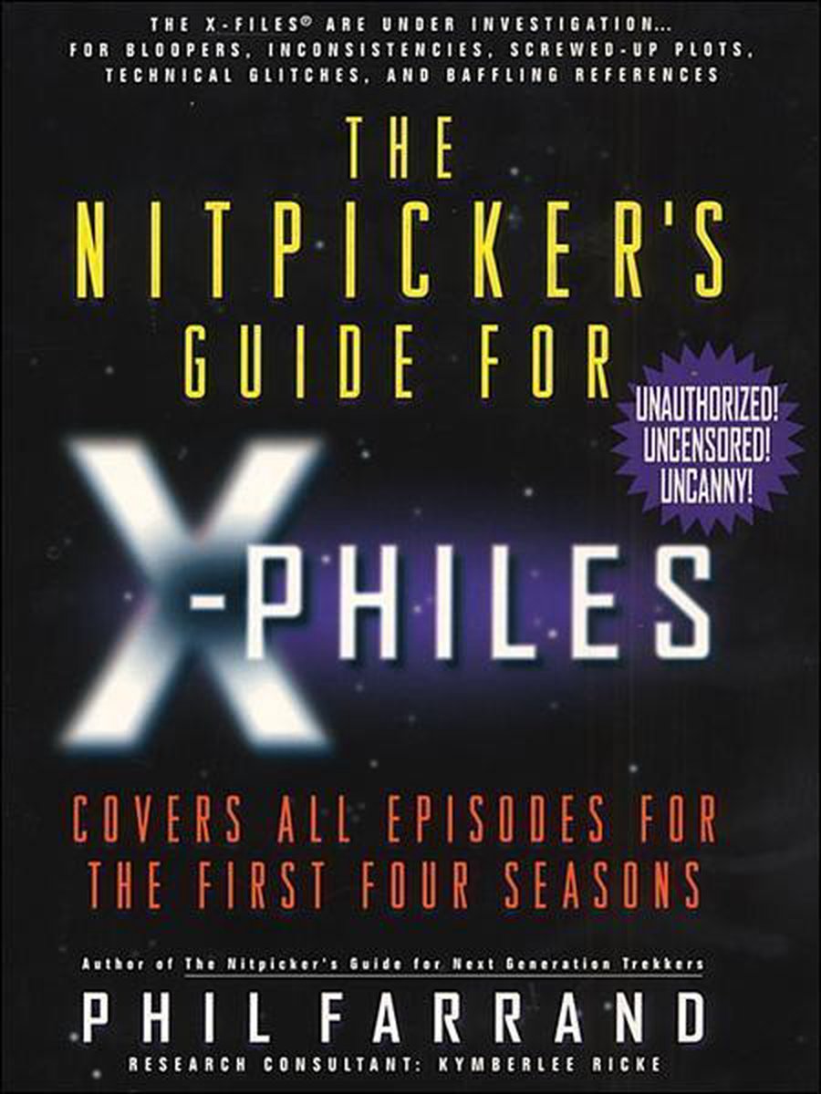 Pic Nitker's Guides – der Nitker's Guide für X-Philes