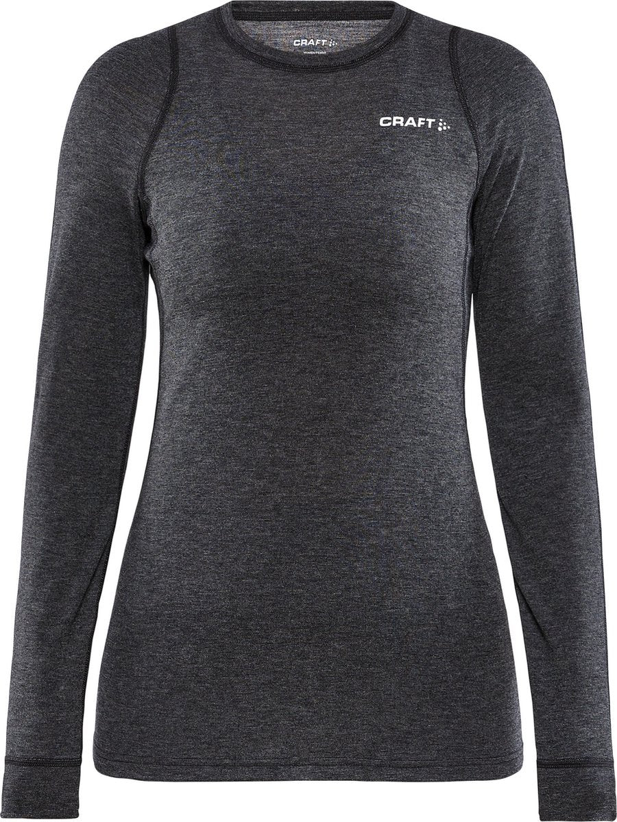 Craft – Core Wool Merino LS Tee – Thermoshirt – Damen – Schwarz – M