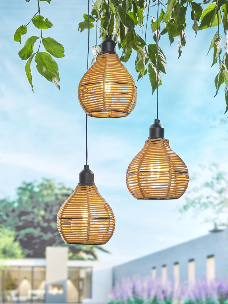 Luxform | Batterie-Hängelampe für den Garten | 15lm warmweiß