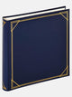Walther mx-200-l Standard – klassisches Album – Größe 30 x 30 cm – 100 weiße Seiten – blau