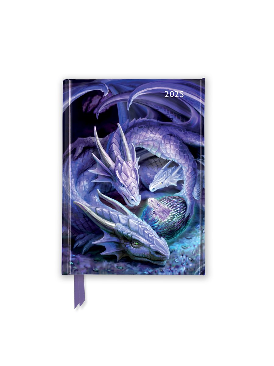 Anne Stokes: Welcome Hatchling 2025 Luxus-Taschenkalenderplaner – Wochenansicht