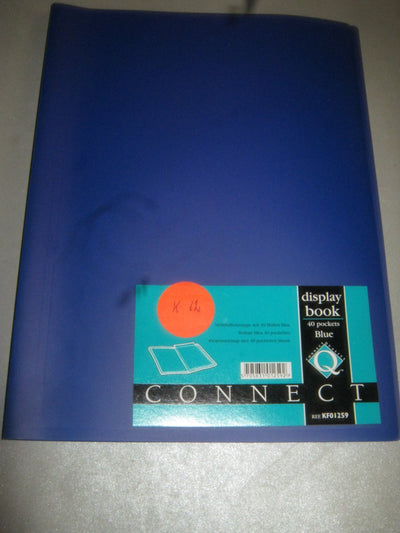 Q-connect-Album anzeigen | a4 | 40 Beutel | blau