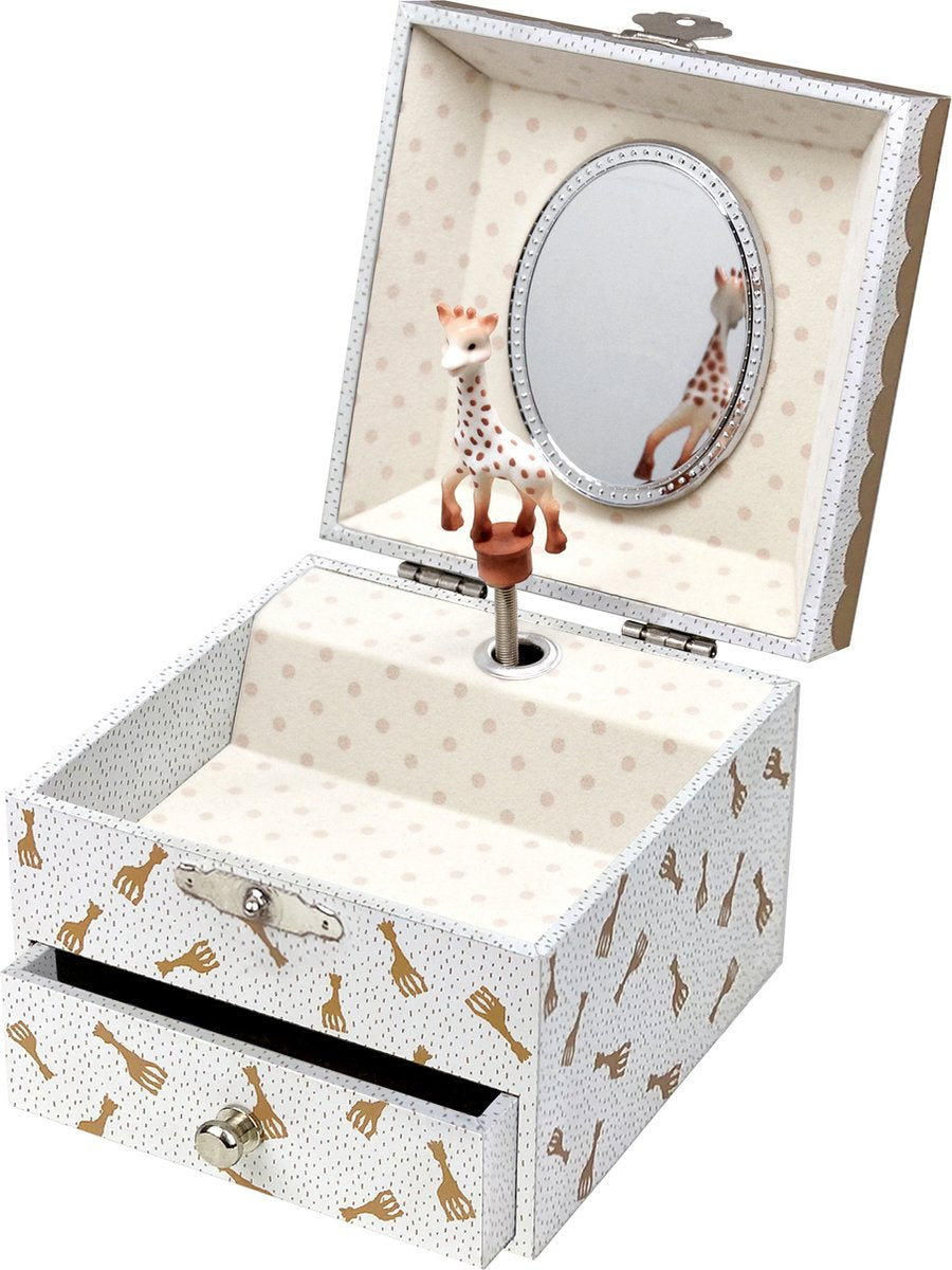 Sophie die Giraffe Spieluhr – Baby-Spieluhr – Mutterschaftsgeschenk – Babyparty-Geschenk – 10,5 x 10,5 x 8,5 cm