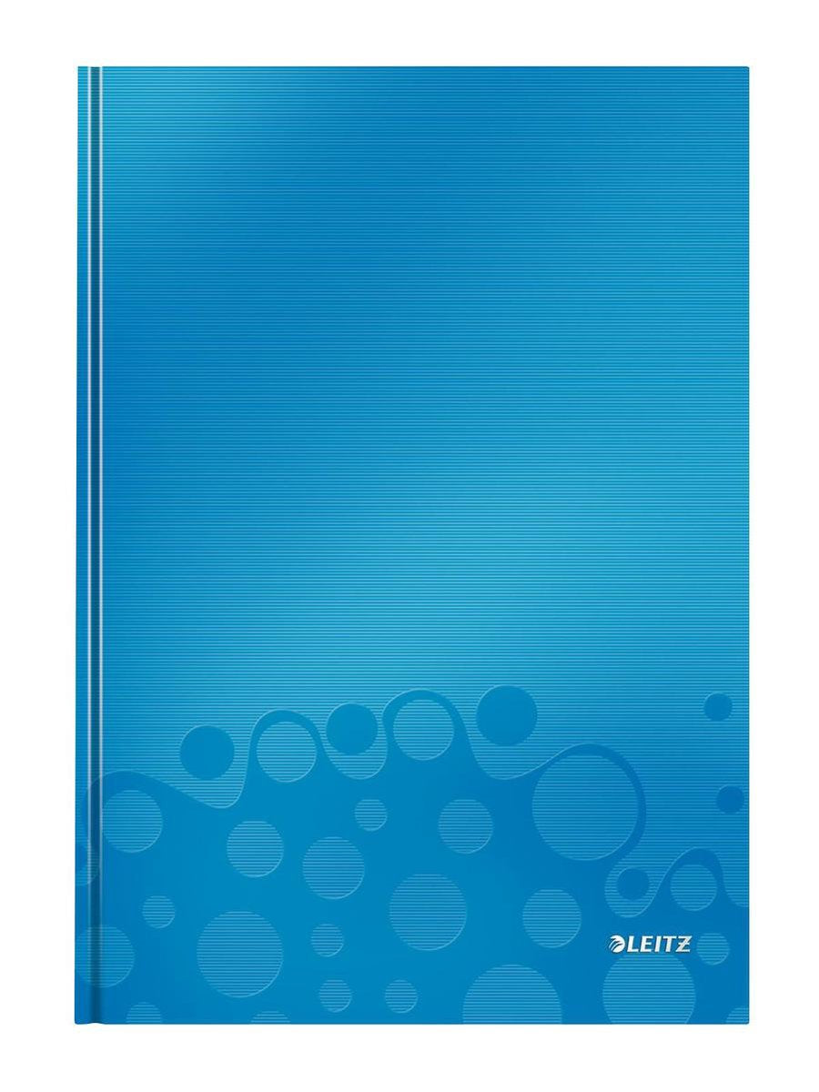Leitz Wow Notizbuch Größe 21 x 297 cm (A4) kariert 5 mm blau