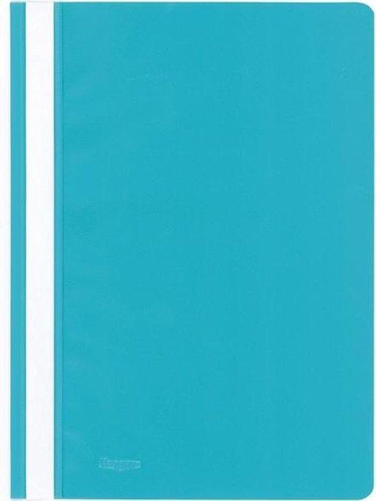 Kangaro Quick-Fix-Ordner – A4 – PP – Türkis – Schrumpfung von 25 Stück – K-22049