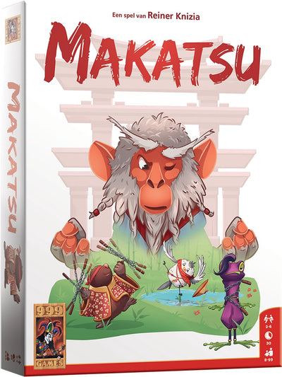 999games 999 Spiele – Makatsu – Smartcard-Spiel – einfache Regeln, viel Tiefe – Meister Makatsu sucht die besten Ninjas!