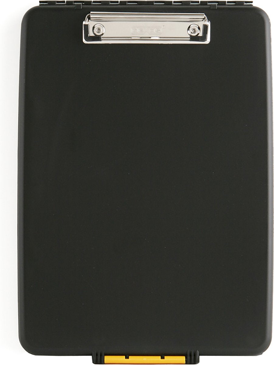 Seco Klemmbrett A4 – schwarz – mit Ablagefach – Slimline – se-sc1517-blk