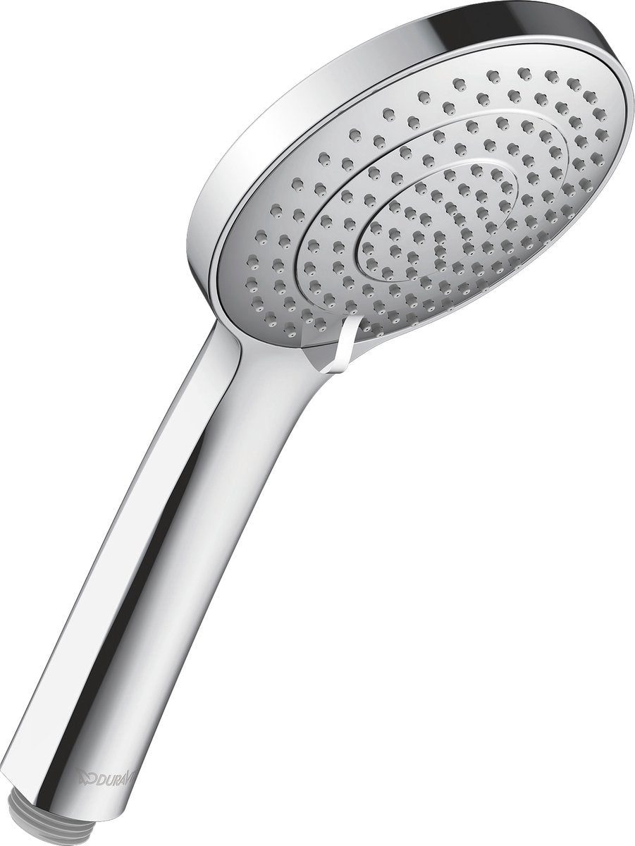Duravit Handbrause 3 Positionen – Duschkopf ø110 mm – Easyclean – Chrom Hochglanz