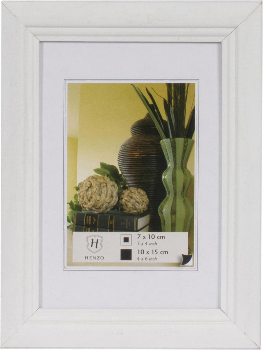 Henzo-Fotorahmen – Artos – Fotogröße 10 x 15 cm – weiß