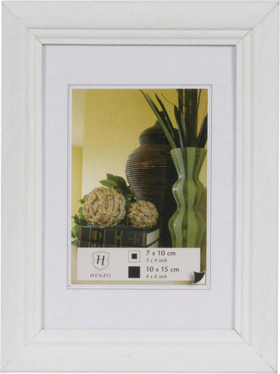 Henzo-Fotorahmen – Artos – Fotogröße 10 x 15 cm – weiß
