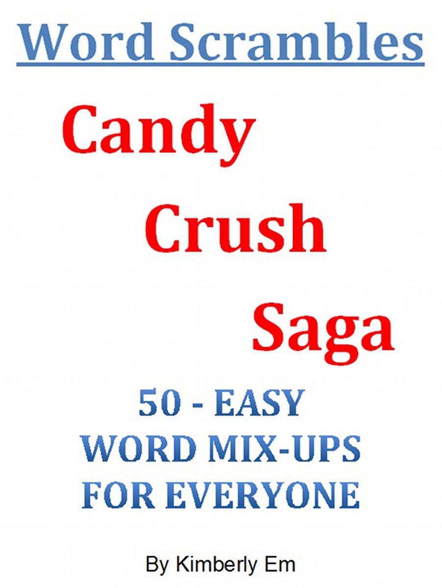Worträtsel – Candy-Crush-Saga