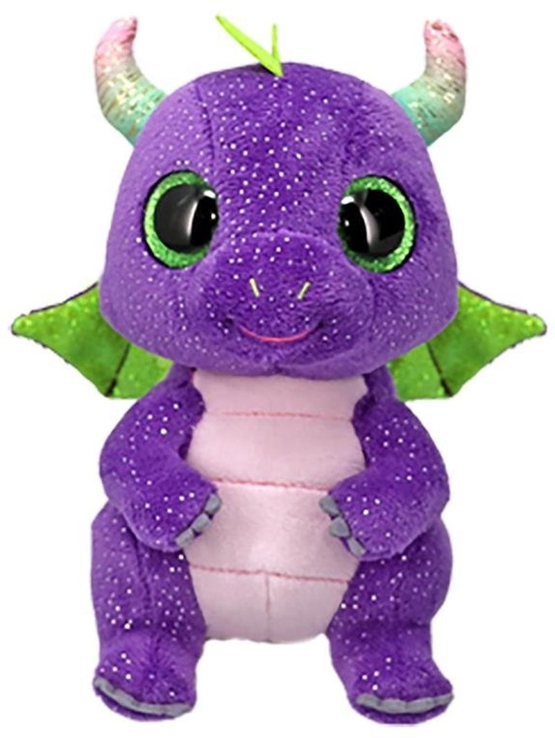 Ty Beanie Boo Daphne lila Dino, 15 cm