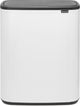 Brabantia Bo Touch Bin Abfallbehälter – 60 Liter – 1 Fach – Weiß