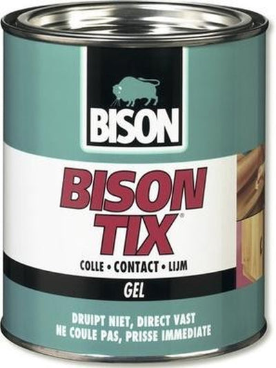 Bison tix® Dose 5 l. gelförmig, superstark, universell, Kontaktkleber, wasserfeste Oberfläche, einfache Anwendung, für unzählige Reparaturen geeignet, einfach anzuwenden