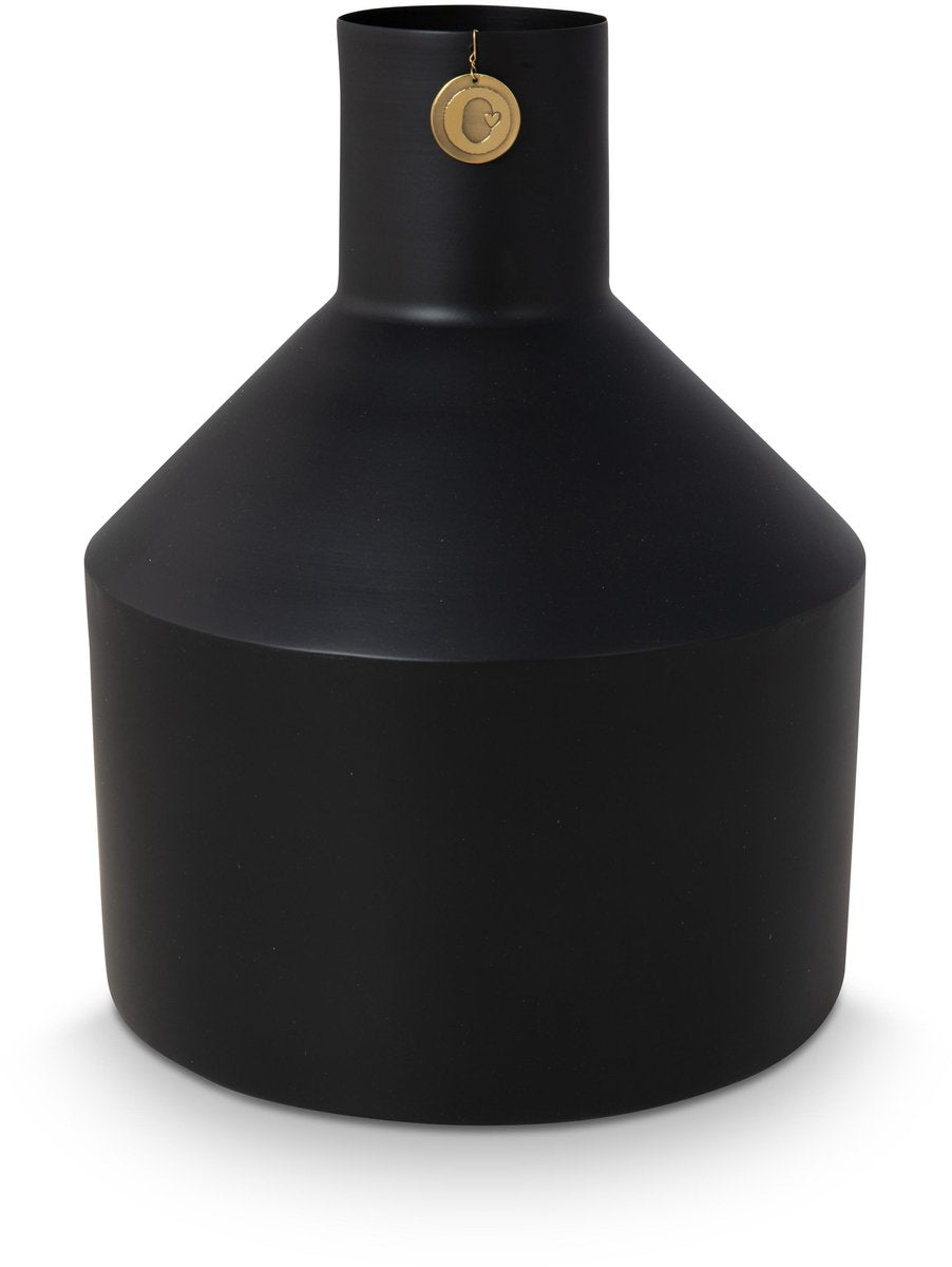 Vtwonen - Basic - Vase - Schwarz - Metall - 24x30cm