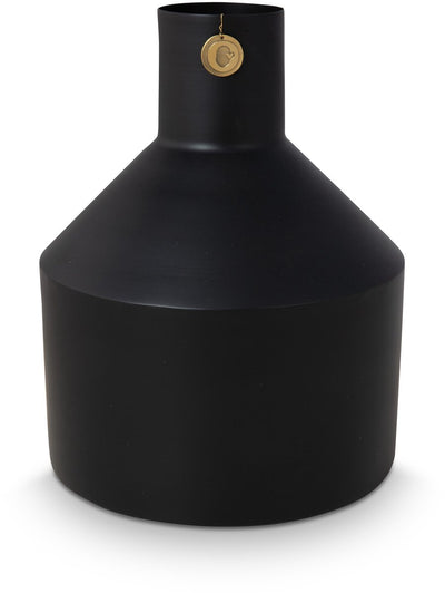 Vtwonen - Basic - Vase - Schwarz - Metall - 24x30cm