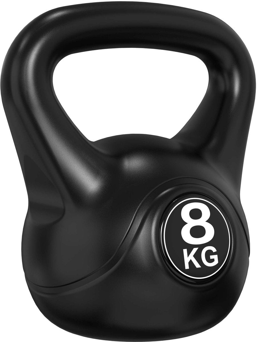 Tunturi PVC Kettlebell - Kettlebell - 8 kg - inkl. kostenlose Fitness-App