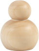 Creativ Company Holzfigur, rund, H: 5 cm, 5 Stück 1 Box