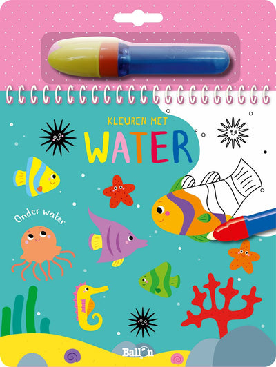 Standardverleger zum Ausmalen mit Wasser – Unterwasserwelt