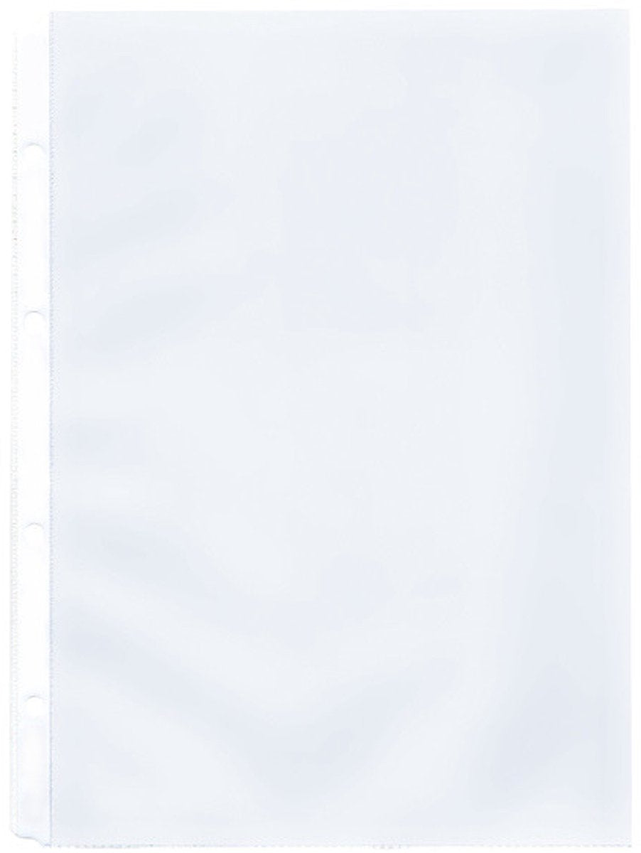 Kangaro-Showtasche A4 – 11-Loch – PP 80 Mikron – transparent, kristallklar – 100 Stück – k-14016