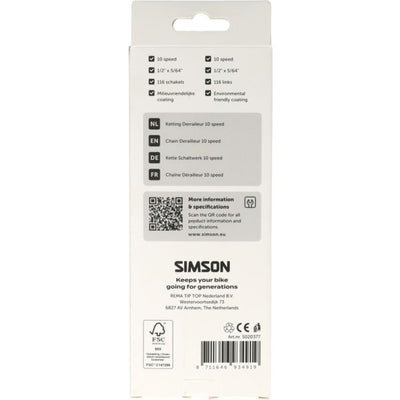 Simson Kettenumwerfer 10V Hg