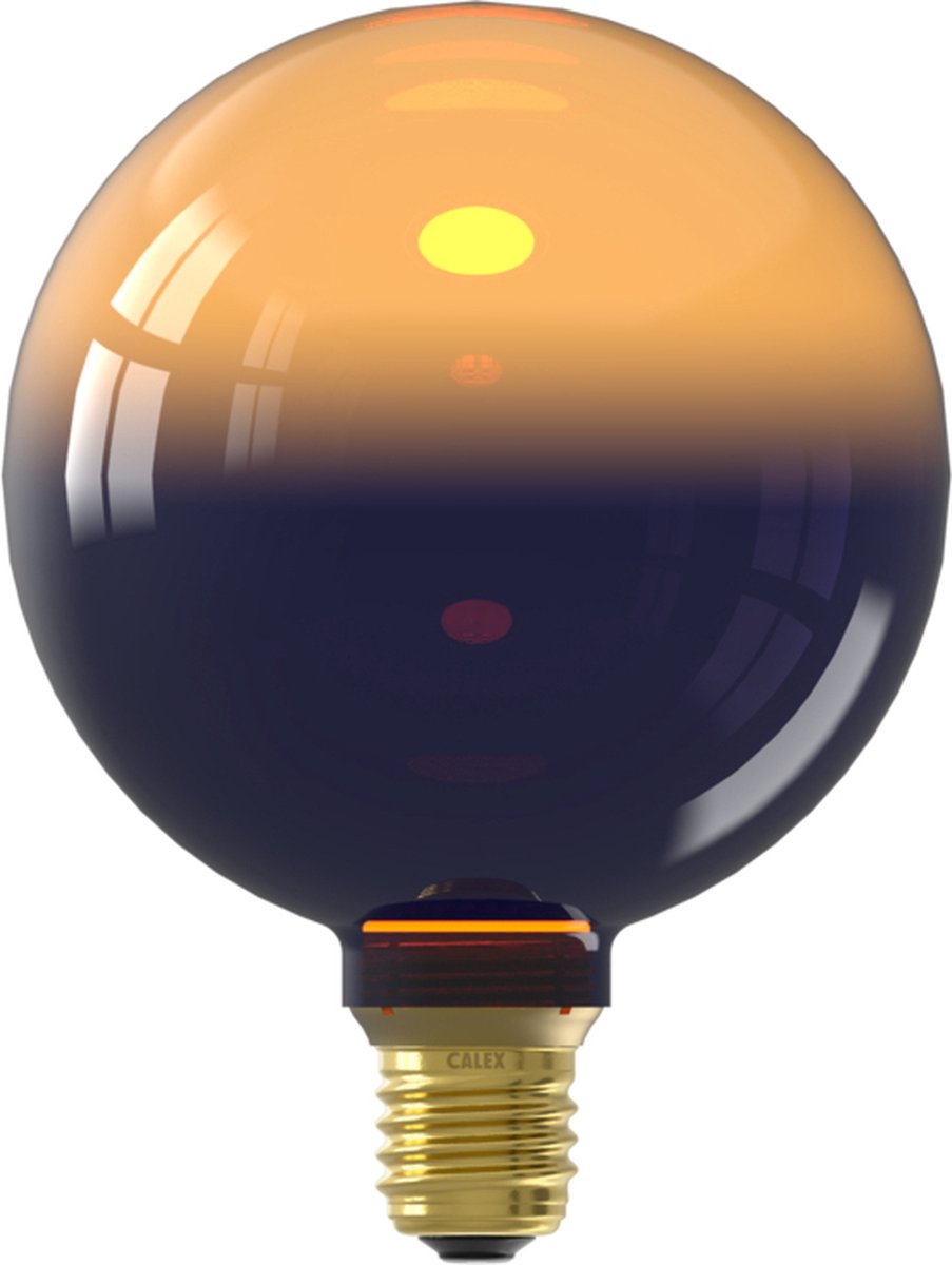 Calex Inception G125 LED-Lampe – Titan – E27 – 3 W – dimmbar