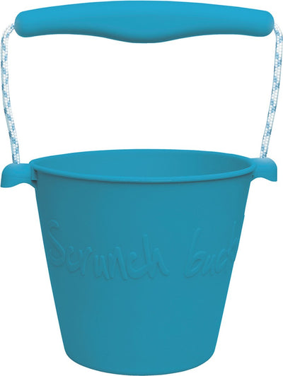 Scrunch-Spielzeugeimer – blau – faltbar – recycelbar