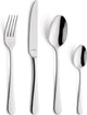 Amefa Austin – Besteckset – 24-teilig – 6 Personen – hochglanzpoliert – silberfarben – spülmaschinenfest