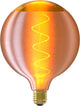 LED-Lampe der Calex-Seidenserie – G125 – Gold – E27 – 4 W – dimmbar