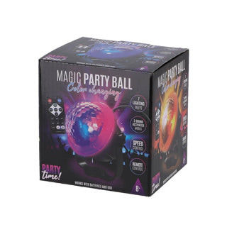 Partyzeit! Partyzeit magischer Partyball mit Disco -Effekt und Fernbedienung
