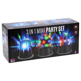 Partyzeit! Party Time Mini-Disco-Set mit 3 Stück - afbeelding 1