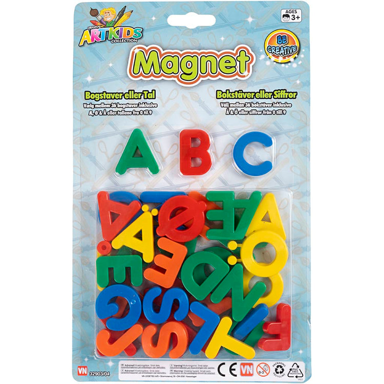 Magnetbuchstaben, 36 Stück 1 Box