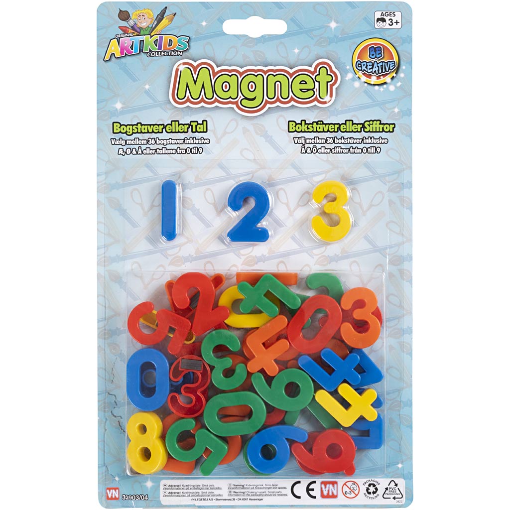 Magnetfiguren, 36 Stück 1 Box