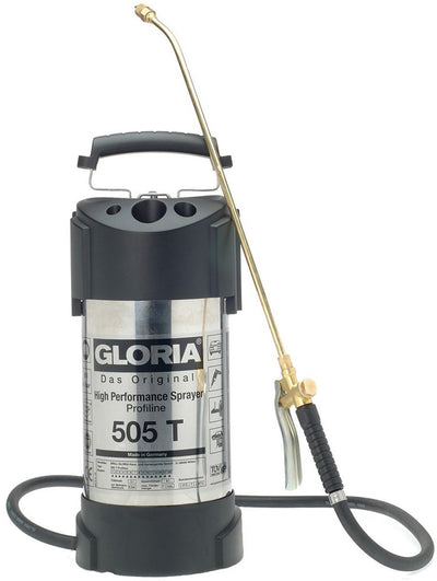 Gloria Hochdrucksprühgerät 505t-pro 5l Edelstahl ob