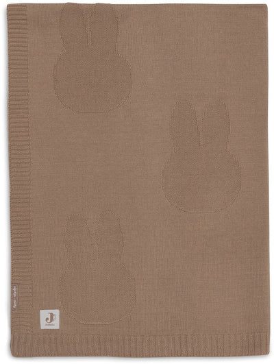 Jollein Babydecke für Kinderbett – 75 x 100 cm – Miffy – Keks