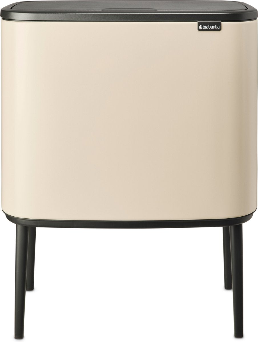 Brabantia Bo Touch Bin Abfallbehälter – 36 Liter – 1 Fach – sanftes Beige